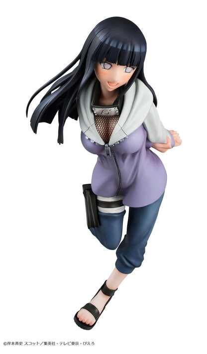 MegaHouse Naruto: Shippuden Gals Series Hinata Hyuga 8-Inch Figure (Reissue) - View 9