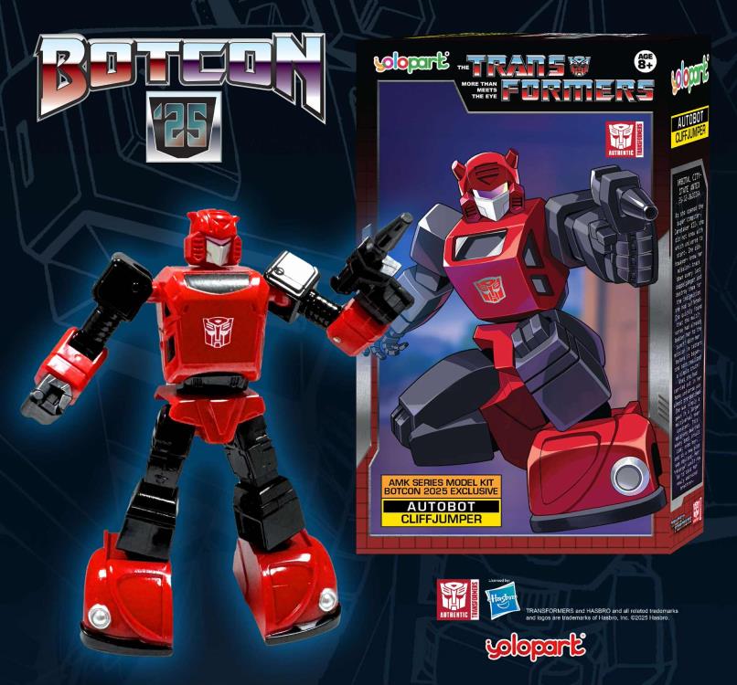 Yolopark Transformers Cliffjumper BotCon 2025 Exclusive Advanced Model Kit in Plastic - View 4
