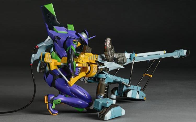 Kaiyodo Rebuild of Evangelion ARTPLA Sculpture Works EVA-01 Operation Yashima 14-Inch Model Kit - View 12