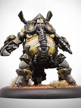 Steamforged Games Warmachine Mechanithrall Swarm Warden Miniature