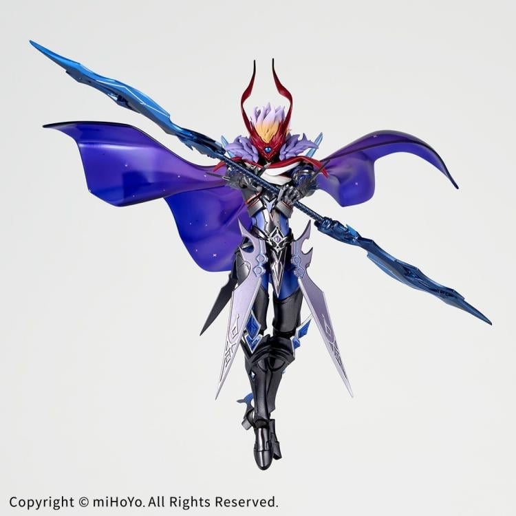 Kaiyodo Genshin Impact Amazing Yamaguchi Revoltech NR074 Tartaglia (Foul Legacy Ver.) 7-Inch Action Figure - View 7