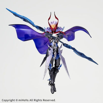 Kaiyodo Genshin Impact Amazing Yamaguchi Revoltech NR074 Tartaglia (Foul Legacy Ver.) 7-Inch Action Figure - View 7