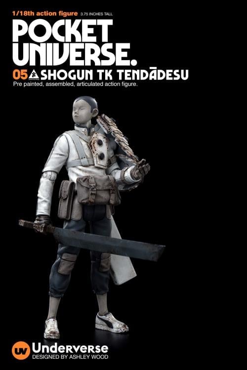 Underverse Tomorrow Kings Pocket Universe Shogun TK Tendadesu 1/18 Scale 3.75-Inch Figure - View 6