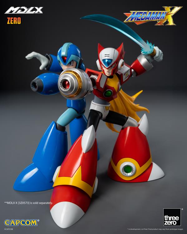 threezero Mega Man X MDLX Zero 1/12 Scale 4.8-Inch Action Figure - View 12