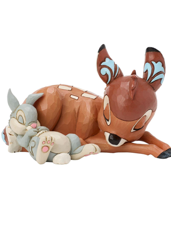 Enesco Disney Traditions Jim Shore Bambi and Thumper Sleeping Resin Figurine