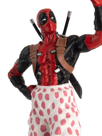 Eaglemoss Marvel Comics Heavyweights Collection #4 Deadpool (Underpants) 1/18 Scale Metal Figure