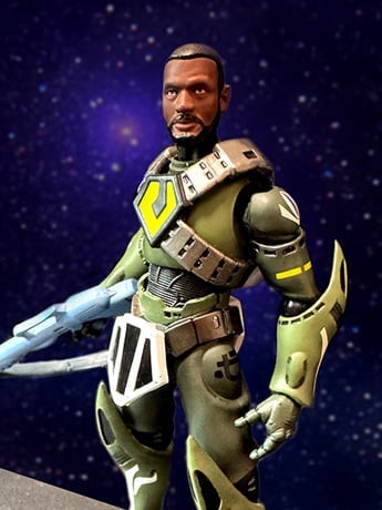 Kitzconcept Macross Serau-Ger Jett 4.5-Inch Action Figure