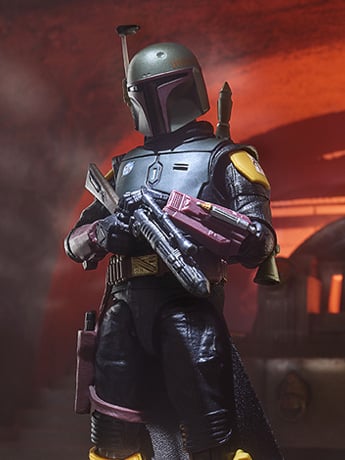 Hasbro Star Wars: The Black Series Boba Fett The Book of Boba Fett Plastic Action Figure