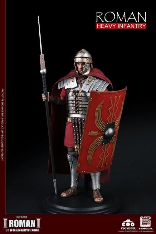 COO Model HH Model Roman Heavy Infantry 1/12 Scale Figure - View 8