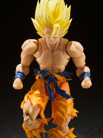 Bandai S.H.Figuarts Dragon Ball Z Super Saiyan Goku Legendary Super Saiyan 6-Inch Action Figure