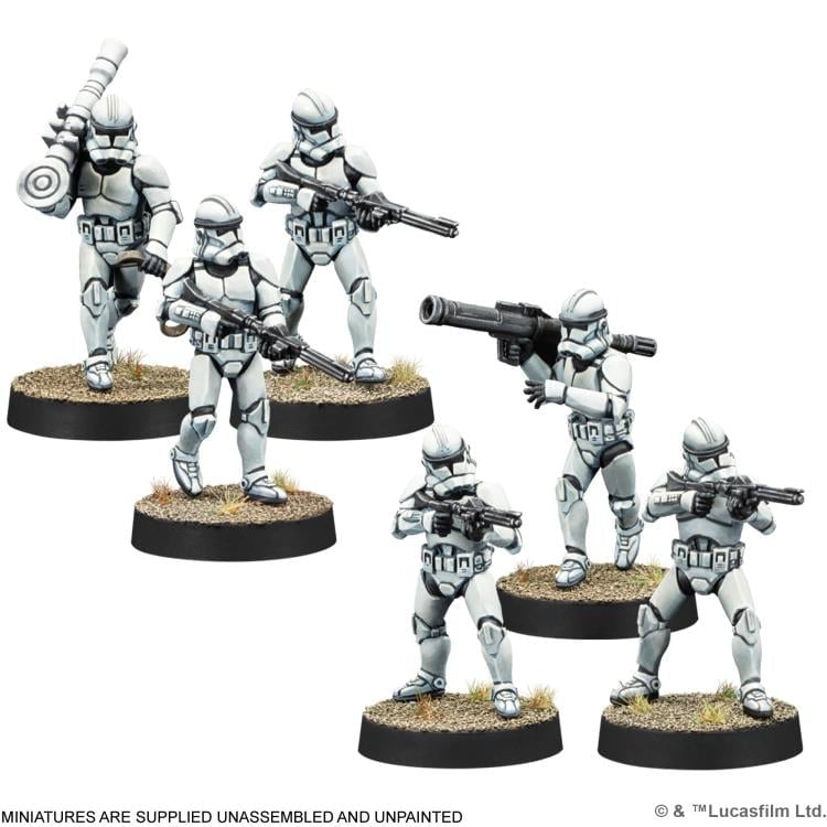 Atomic Mass Games Star Wars: Legion Clone Trooper Marksmen Expansion Miniatures for the Legion Game - View 4