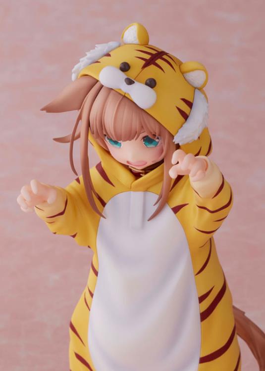 Thousand My Cat is a Kawaii Girl Palette Kinako (Dress-Up Collection Tora Ver.) 5.91-Inch Figure - View 9