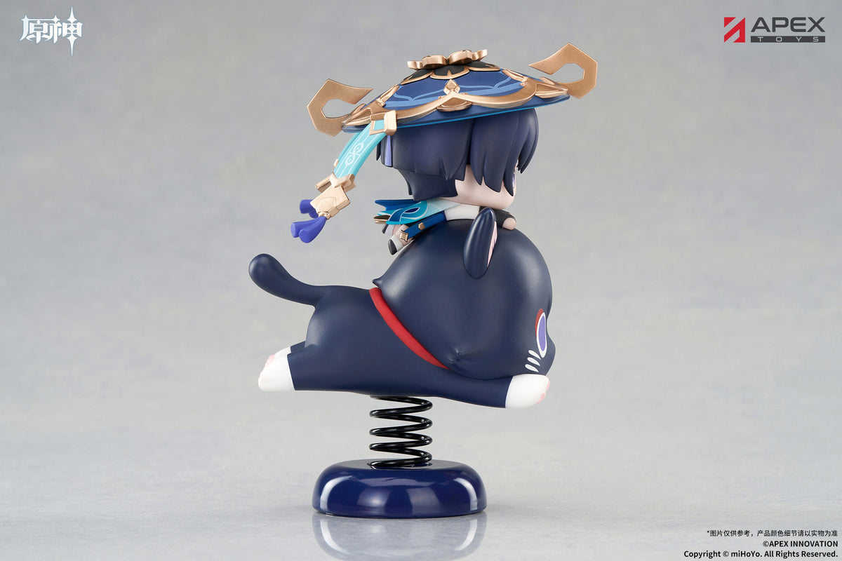 Apex Genshin Impact Happy Shake Wanderer Springy Chibi Figure 4-Inch - View 13