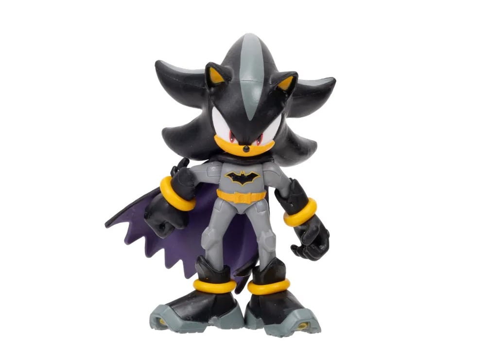 Jakks Pacific DC Comics x Sonic the Hedgehog Batmobile and Shadow as Batman Set - View 9