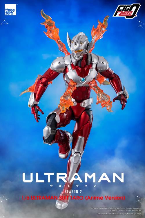 threezero Ultraman FigZero Ultraman Suit Taro (Anime Ver.) 1/7 Scale Figure 12-Inch - View 6