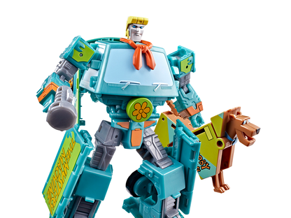 Hasbro Transformers Collaborative Scooby Doo x Transformers Mysterious Prime and Automutt Action Figure Set - View 2