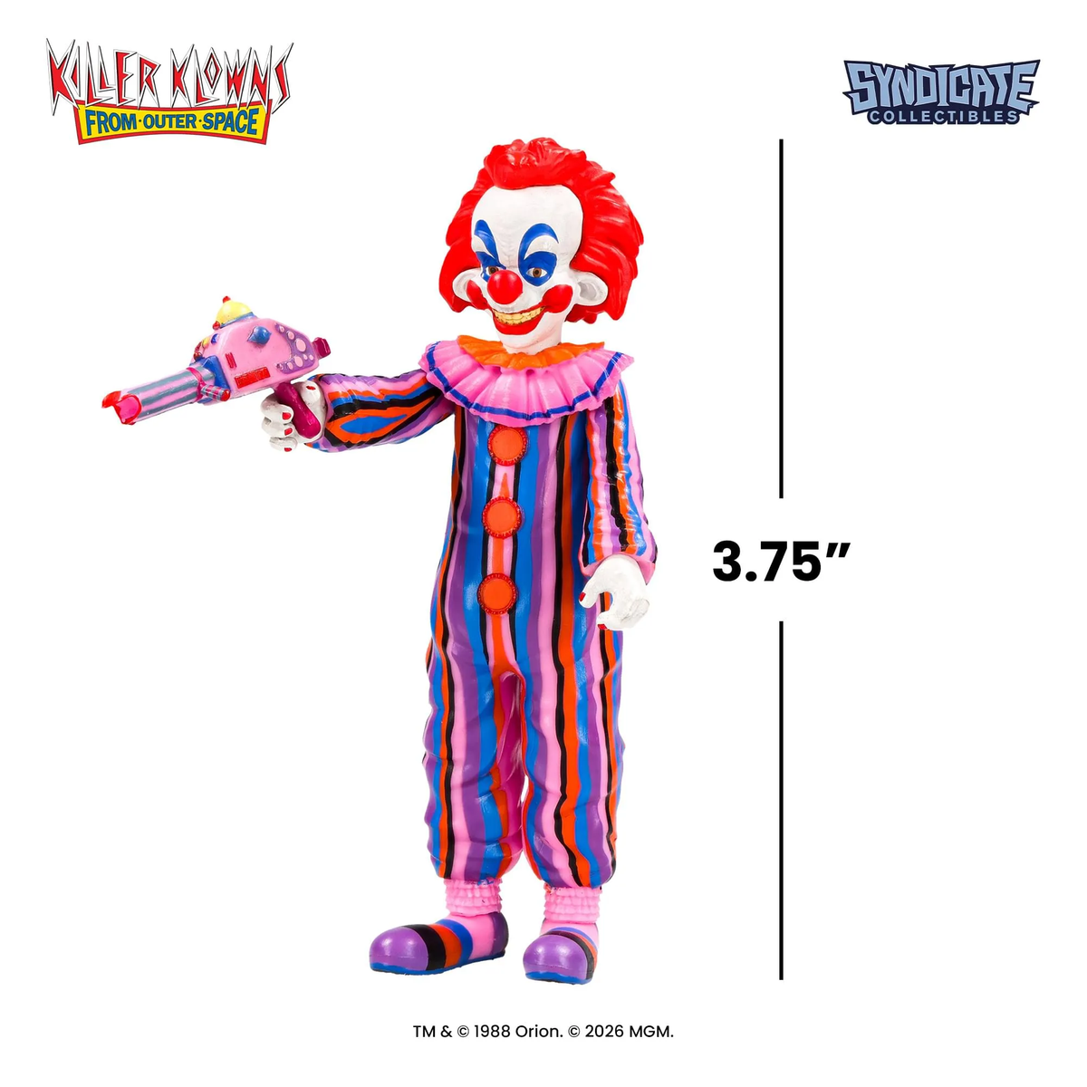 Syndicate Collectibles Killer Klowns from Outer Space Rudy 3.75-Inch Retro Action Figure - View 10