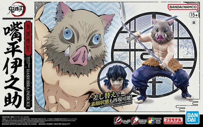 Bandai Demon Slayer: Kimetsu no Yaiba Inosuke Hashibira Model Kit - View 12