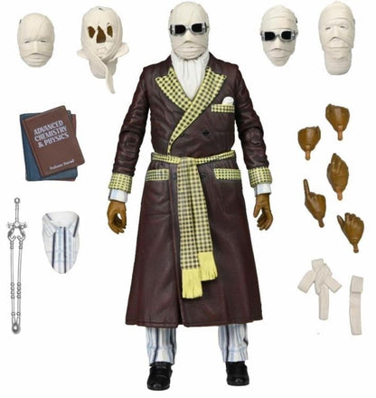 NECA Universal Monsters Ultimate Invisible Man (Kemp House) (Color Ver.) Action Figure - View 10