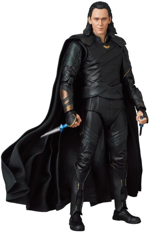 Medicom Toy MAFEX No.169 Marvel Avengers: Infinity War Loki 8-Inch Action Figure - View 4