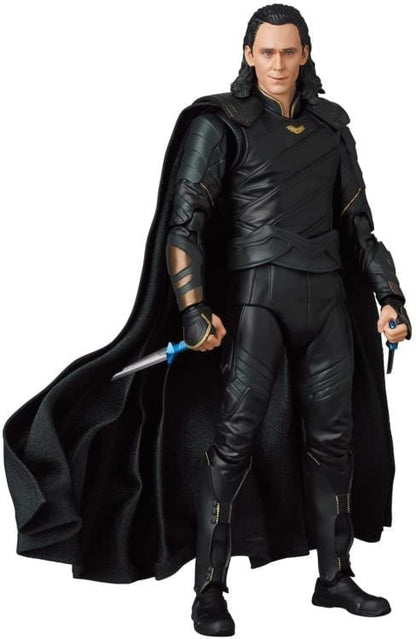 Medicom Toy MAFEX No.169 Marvel Avengers: Infinity War Loki 8-Inch Action Figure - View 4