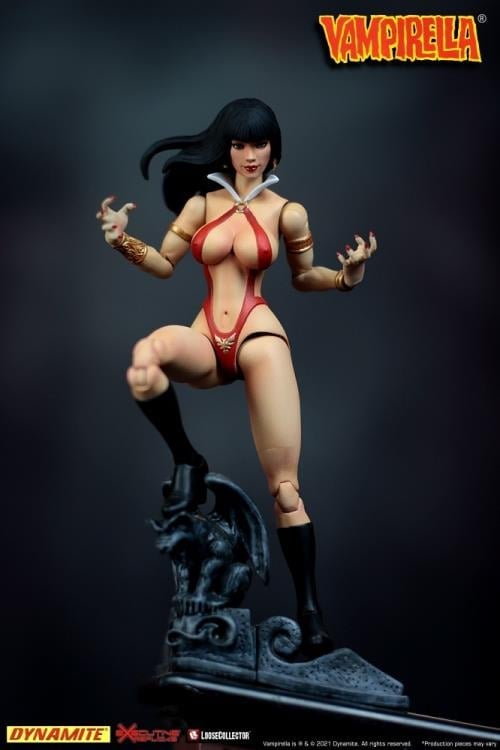 LooseCollector Executive Replicas Vampirella 1/12 Scale 6-Inch Action Figure - View 5