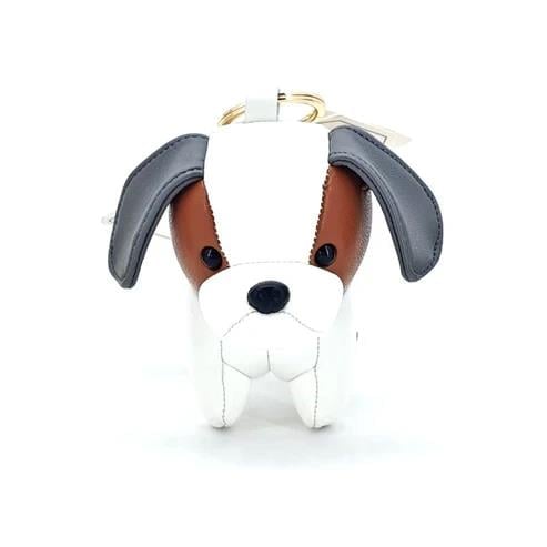 Locker Toys Leasholic Beagle Leather Plush Charm, 5.5-Inch - View 4