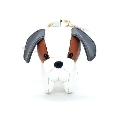 Locker Toys Leasholic Beagle Leather Plush Charm, 5.5-Inch - View 4