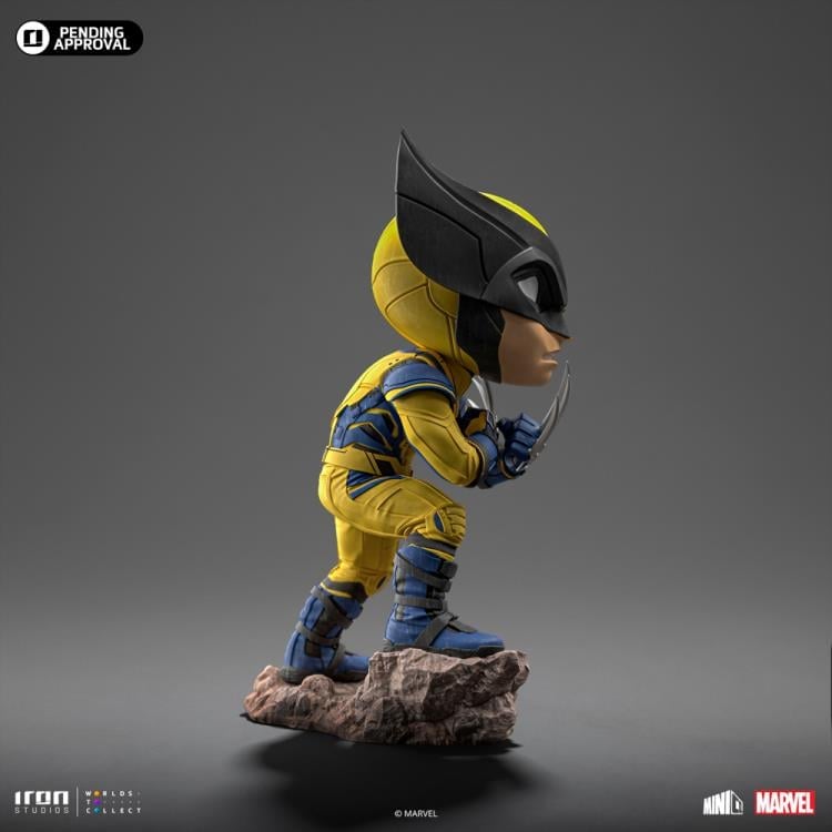 Iron Studios Marvel Deadpool & Wolverine MiniCo Wolverine 5.7-Inch Figure - View 5