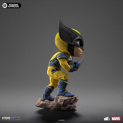 Iron Studios Marvel Deadpool & Wolverine MiniCo Wolverine 5.7-Inch Figure - View 5