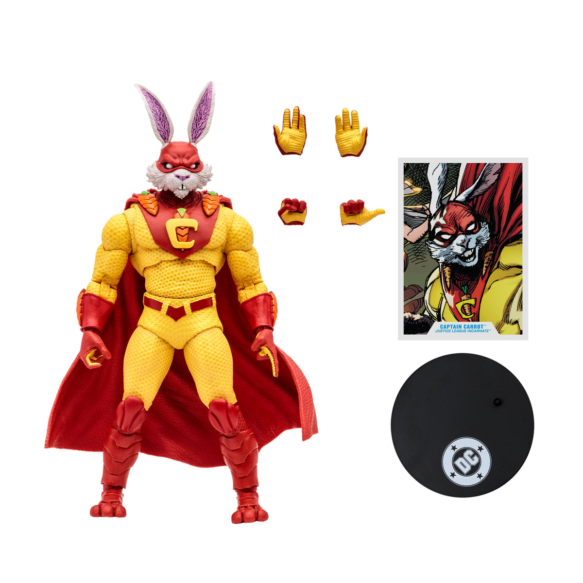 McFarlane Toys DC Multiverse Justice League Incarnate McFarlane Vault Collection Captain Carrot Action Figure - View 11