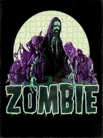 Trick or Treat Studios Rob Zombie 500 Piece Jigsaw Puzzle, 18-Inch