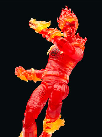 Hasbro Marvel Legends The Fantastic Four: First Steps Human Torch Action Figure