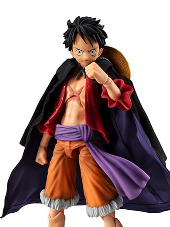 MegaHouse One Piece Variable Action Heroes Monkey D. Luffy Ver. 1.5 Action Figure (6.5-Inch)