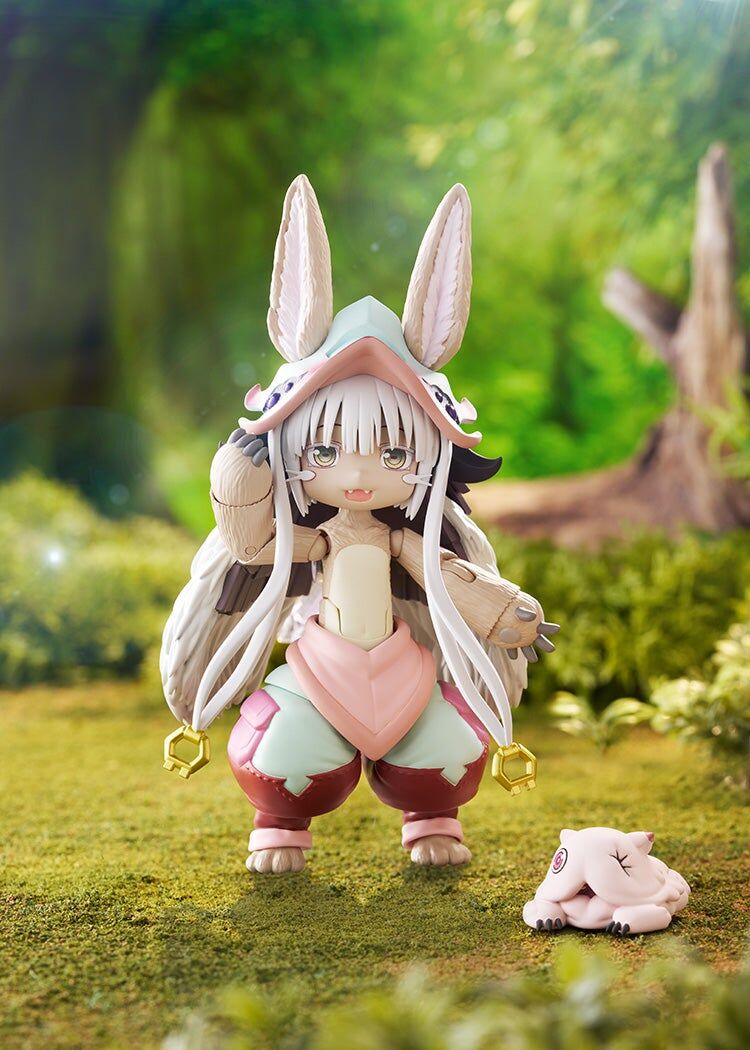 Good Smile Made in Abyss: The Golden City of the Scorching Sun figma No.697 Nanachi 4-Inch Action Figure - View 3