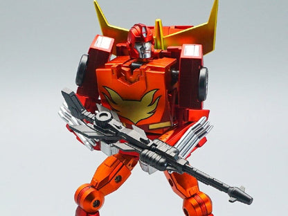 Mechanic Studio MS-19E Flame Commander (Metal Ver.) Limited Edition 4.72-Inch Figure - View 2