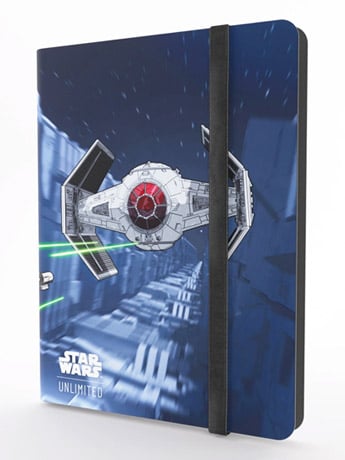 Gamegenic Star Wars: Unlimited X-Wing and TIE Fighter Casual Trading Card Album, Polypropylene