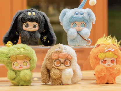 Jotoys Q.kid Emotional Hairy Monsters Random Plush, 4.72-Inch - View 2
