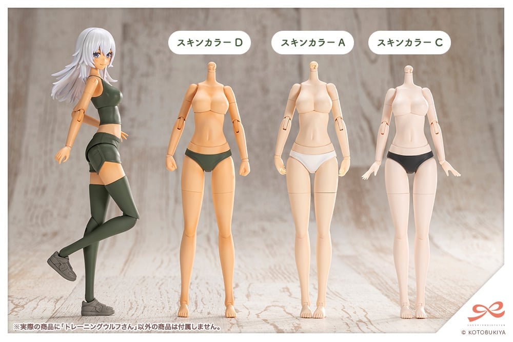 Kotobukiya Sousai Shoujo Teien Training Wolf 1/10 Scale Model Kit in ABS and PVC - View 12