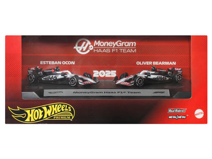 Hot Wheels Premium Formula 1 2025 MoneyGram Haas F1 Team Set (#31 and #87) 1/64 Die-Cast Model Cars - View 16