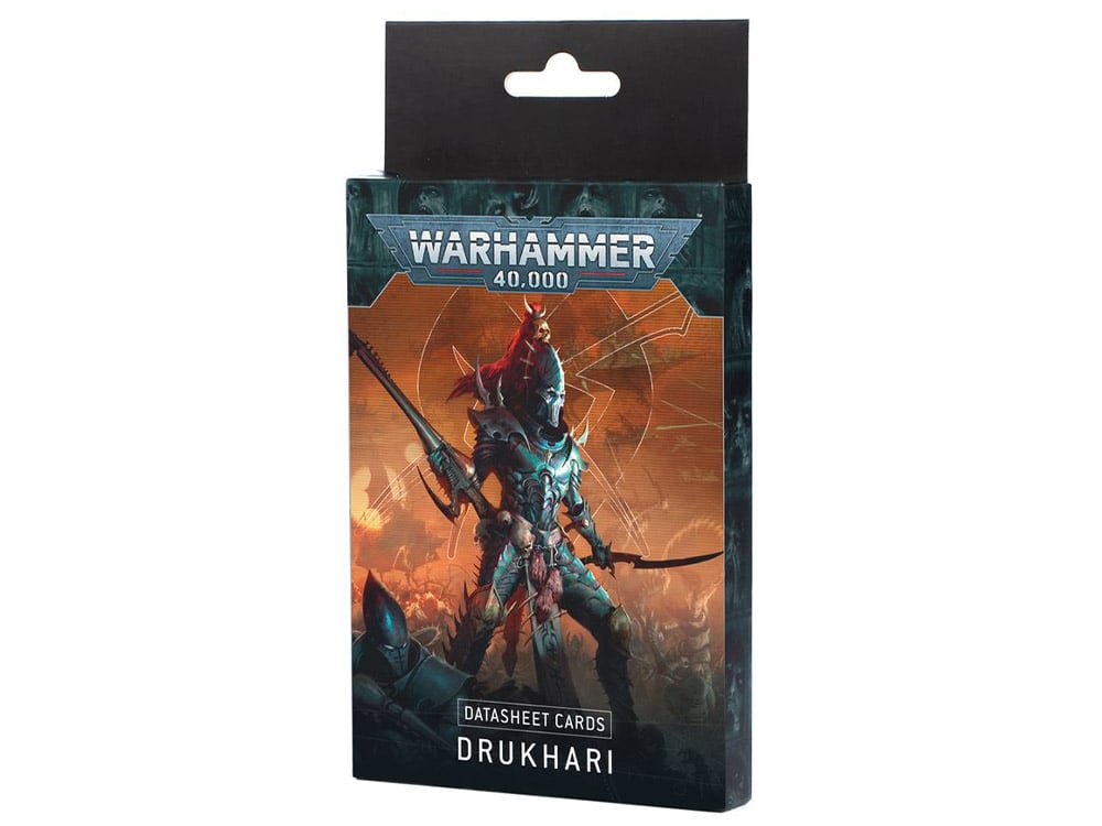 Games Workshop Warhammer 40,000: Drukhari Datasheet Cards - View 2