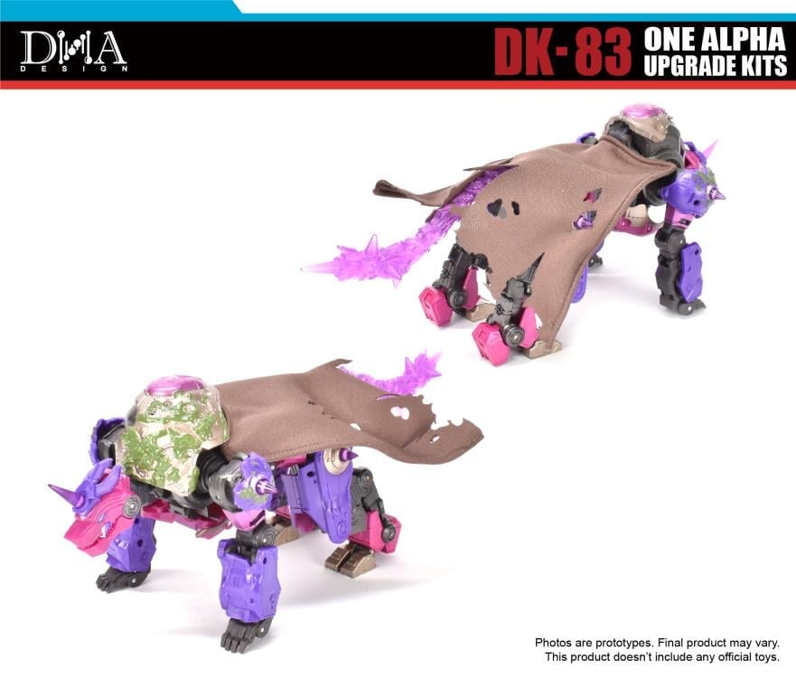 DNA Design DK-83 One Alpha Upgrade Kit ABS and PVC Model Accessory Set - View 11