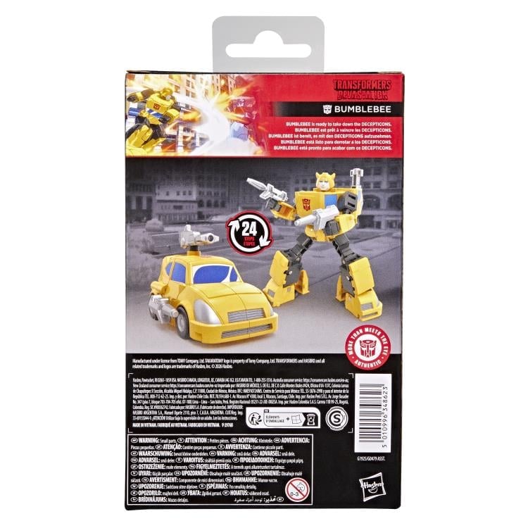 Hasbro Transformers: Devastation Studio Series Deluxe Class Bumblebee Plastic Action Figure - View 18