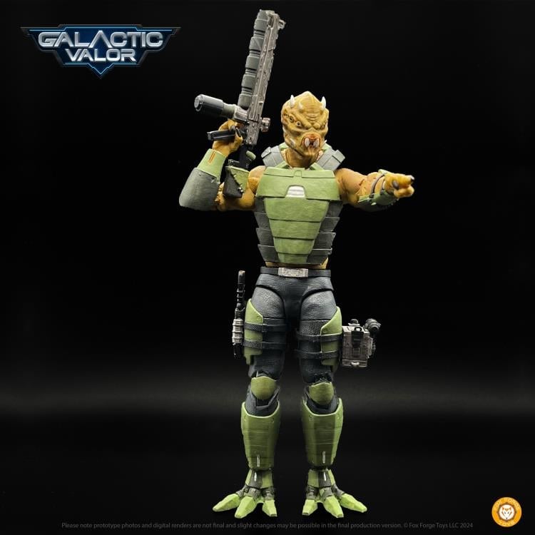 Fox Forge Toys Galactic Valor Starshock Commando 1/12 Scale Action Figure - View 7