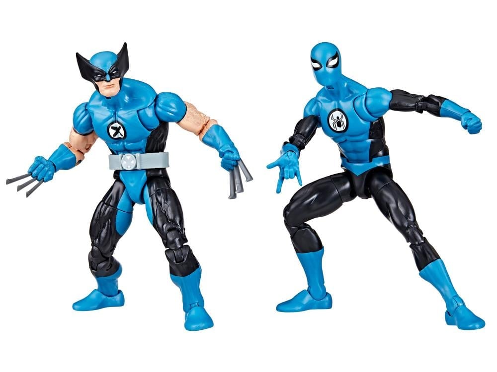 Hasbro Marvel Legends Fantastic Four Spider-Man & Wolverine (FF4 Deco) Action Figure Two-Pack - View 5