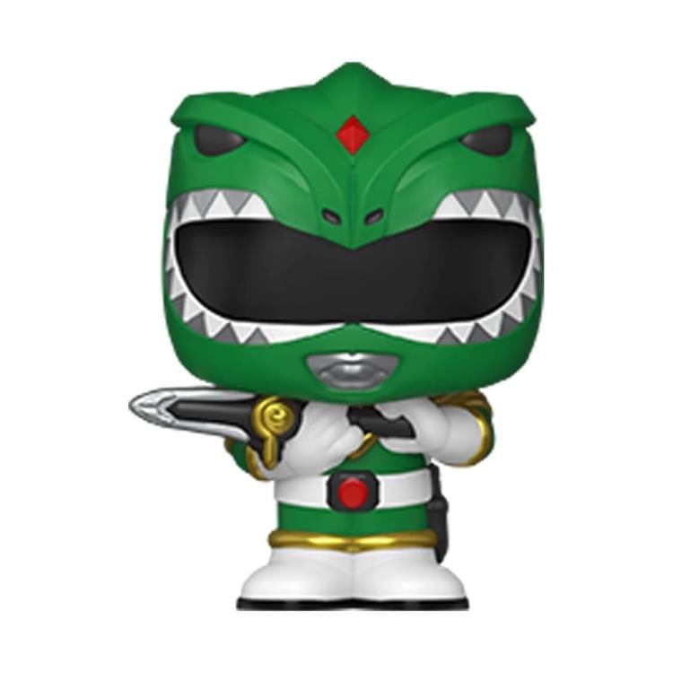 Funko Bitty Pop! Mighty Morphin Power Rangers Bitty Bot Dragonzord with Green Ranger 2-Inch Figure Set - View 6