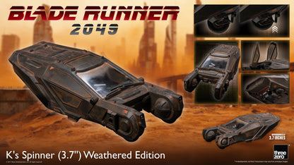 threezero Blade Runner 2049 K's Spinner Weathered Edition Exclusive Police Spinner Model - View 14