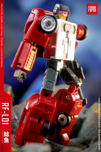 Rising Force L01 Catfish Plastic Collectible Figure - View 3