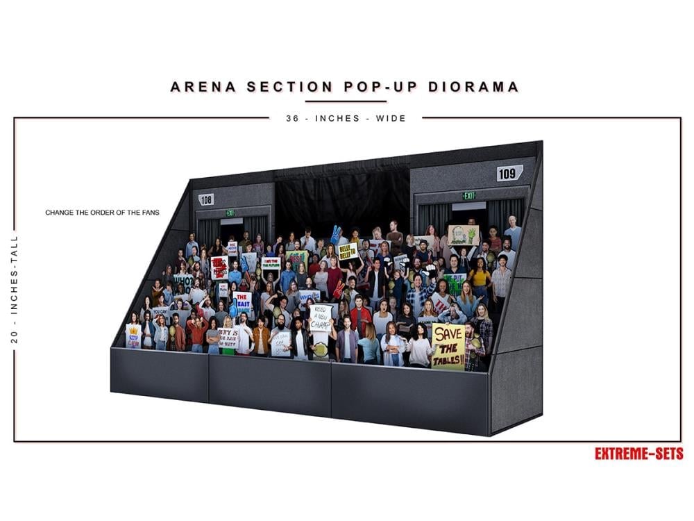Extreme-Sets Arena Section 1/12 Scale Pop-Up Diorama from the Multiverse Collection - View 10
