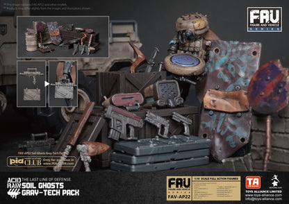 Toys Alliance Acid Rain FAV-AP22 Soil Ghosts Gray-Tech Accessory Pack - View 13